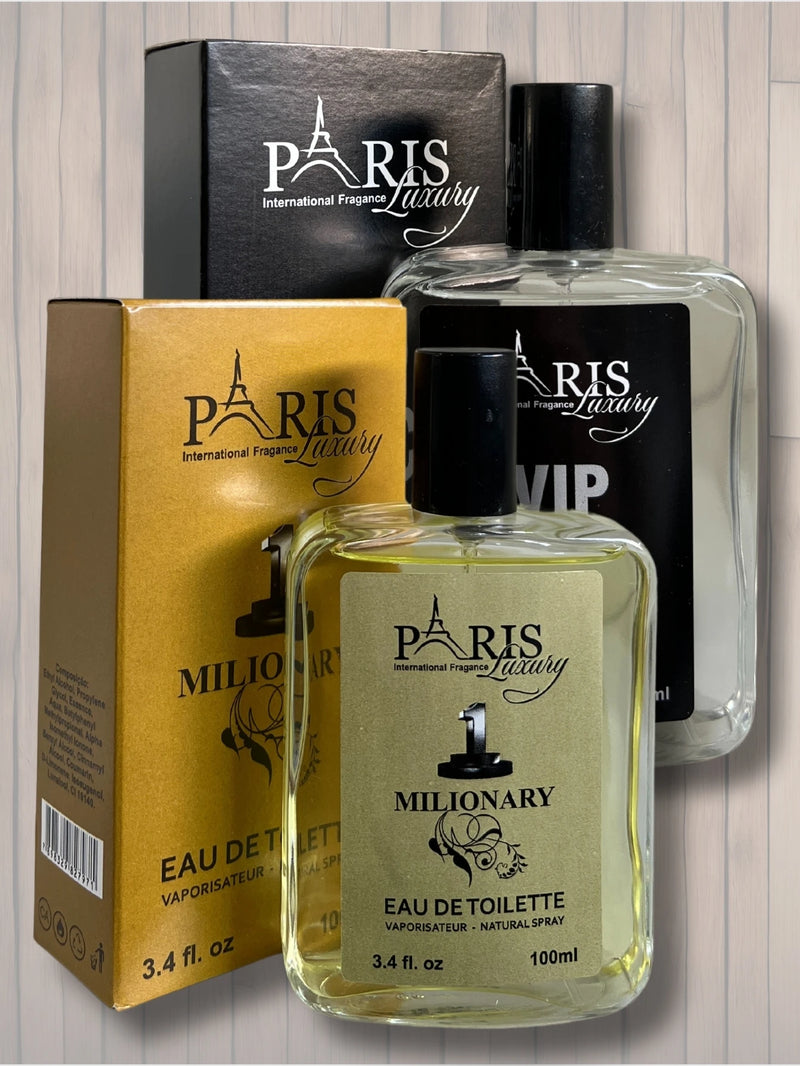 Kit 2 Perfumes Masculino 100ml Promoção One Milion, Vip Black