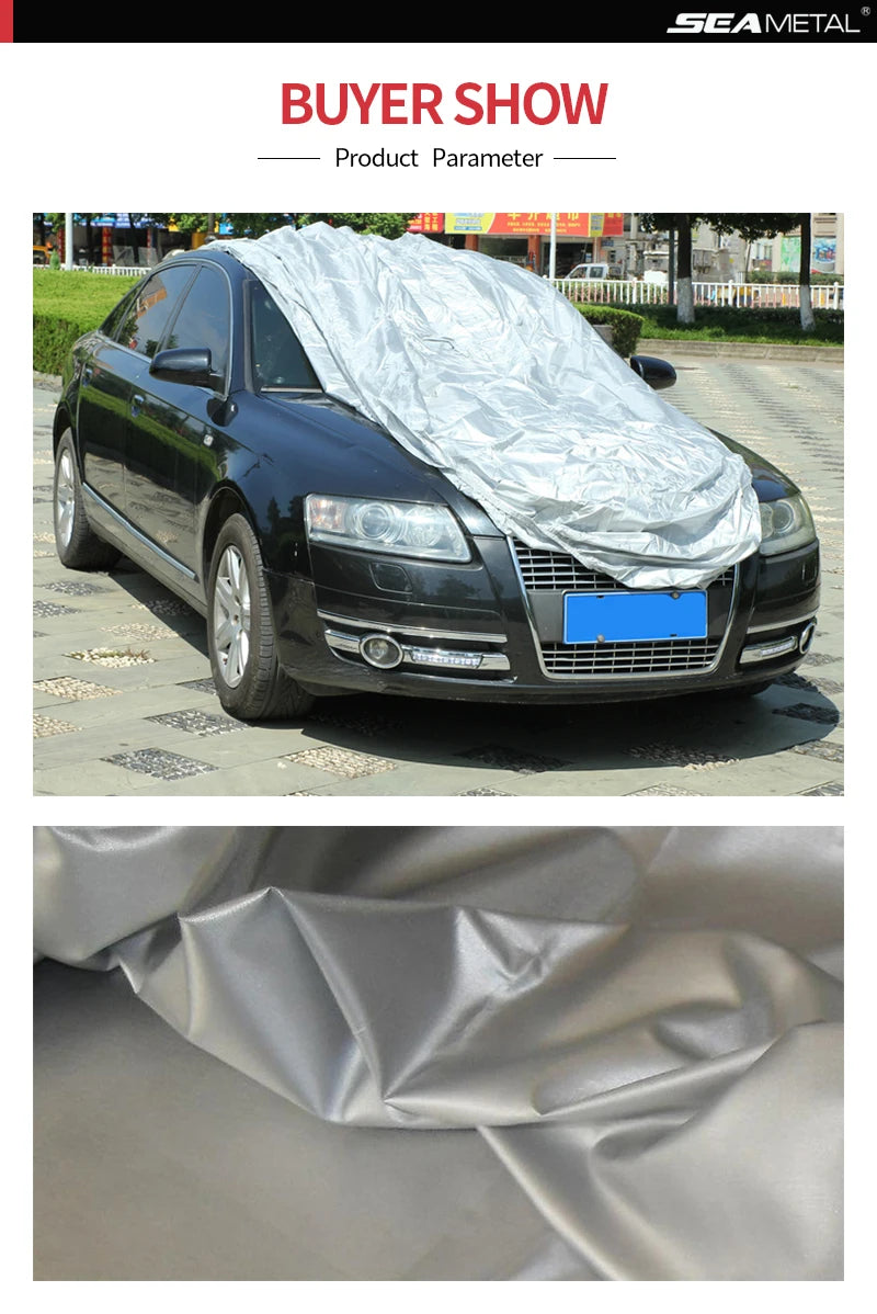 Capas de carro à prova d'água Auto Sun Cobertura completa Protetor Universal