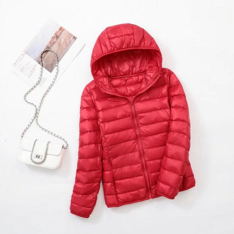 Jaqueta puffer feminina