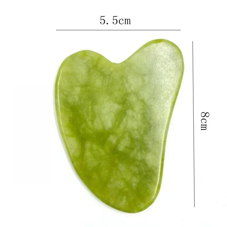 Rolo de jade natural para rosto e corpo,Gua Sha