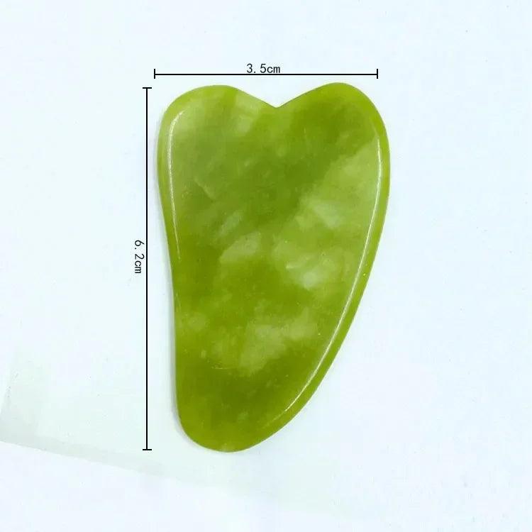 Rolo de jade natural para rosto e corpo,Gua Sha