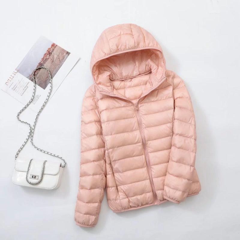 Jaqueta puffer feminina