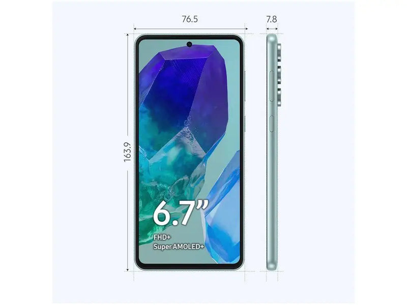 Smartphone Samsung Galaxy M55 256GB 5G -Verde Claro