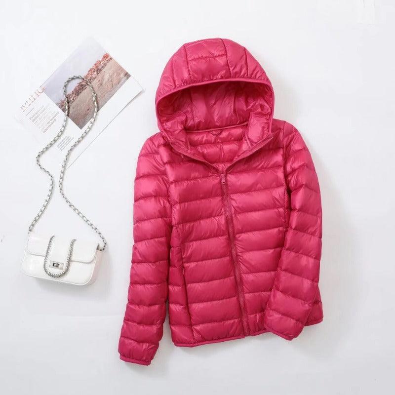 Jaqueta puffer feminina