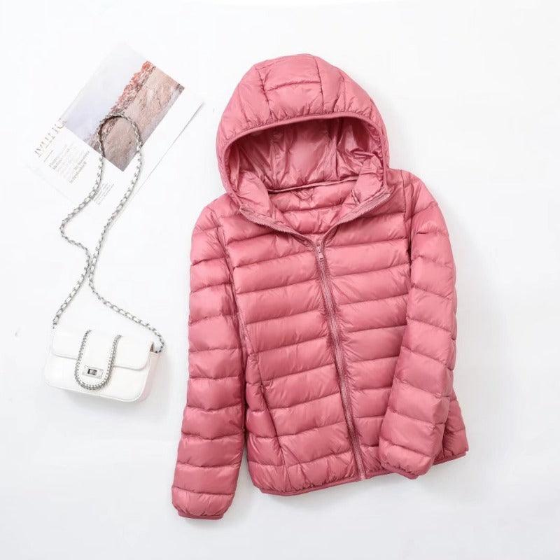 Jaqueta puffer feminina