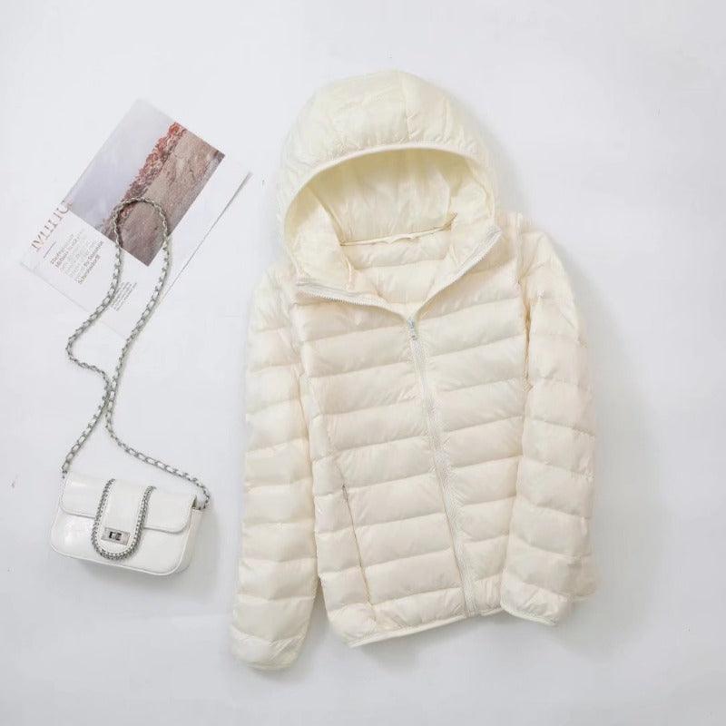 Jaqueta puffer feminina