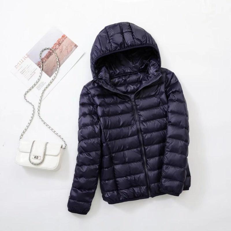 Jaqueta puffer feminina