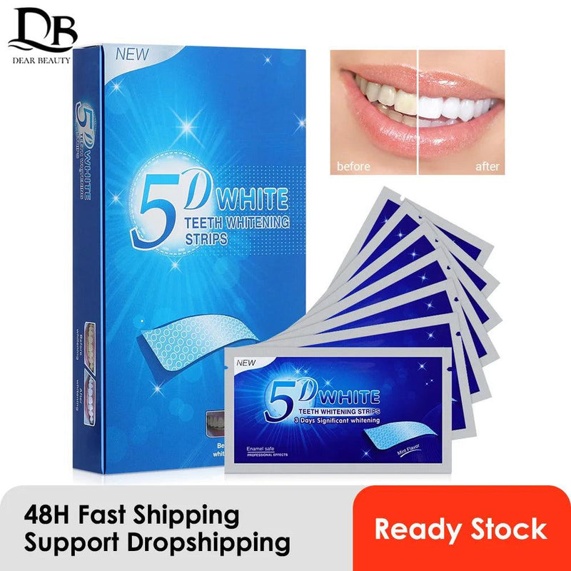 Adesivo clareador para os dentes 5D