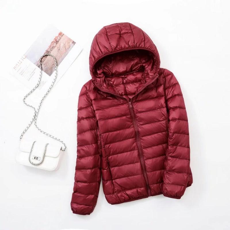 Jaqueta puffer feminina