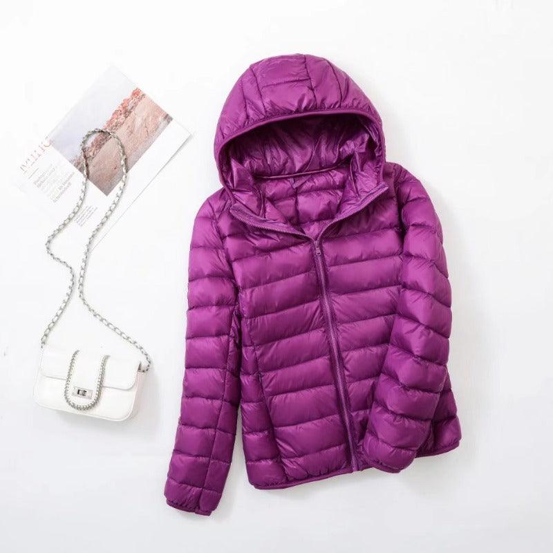 Jaqueta puffer feminina