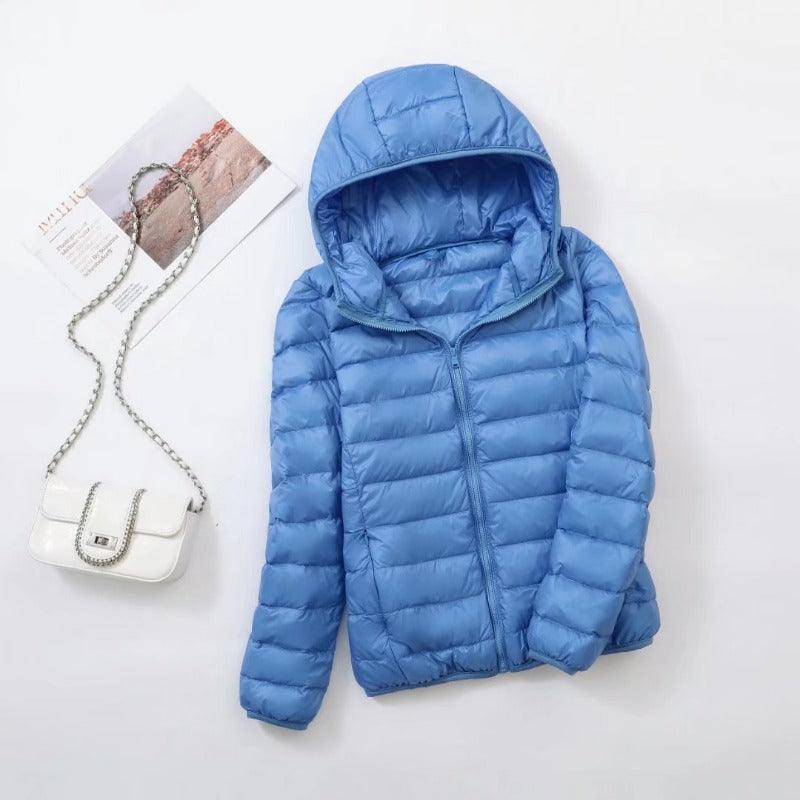 Jaqueta puffer feminina