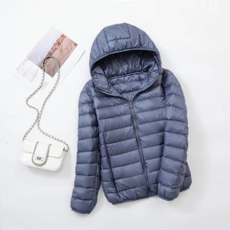 Jaqueta puffer feminina