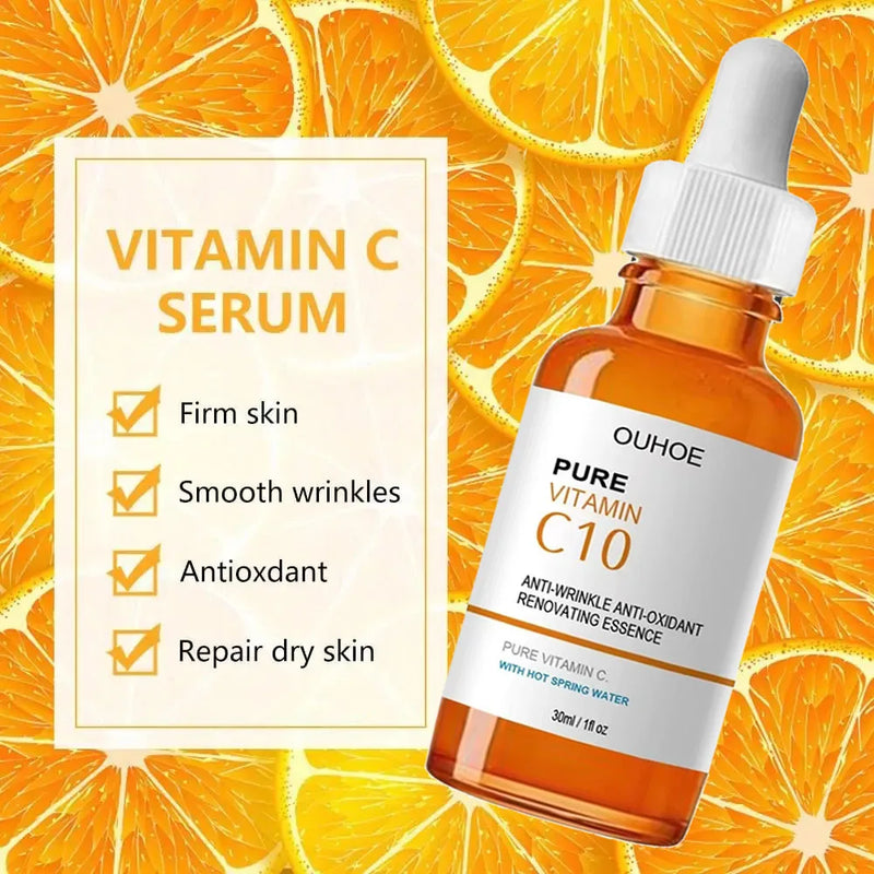 Sérum com Vitamina C Anti envelhecimento e clareamento