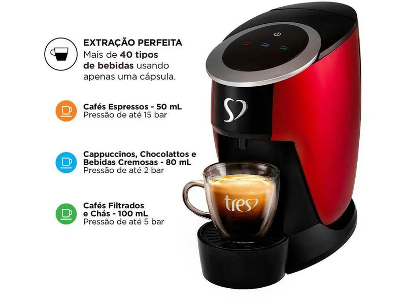 Cafeteira Expresso Três Corações