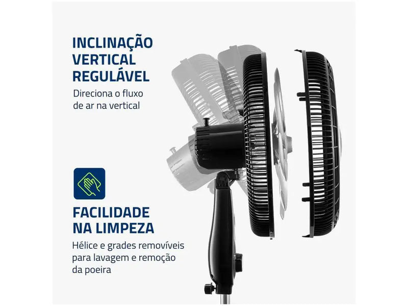 Ventilador de coluna Mondial 220V VTX-40C-8P 40cm