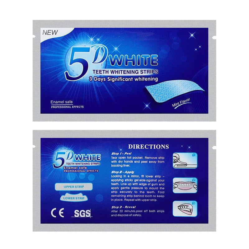 Adesivo clareador para os dentes 5D