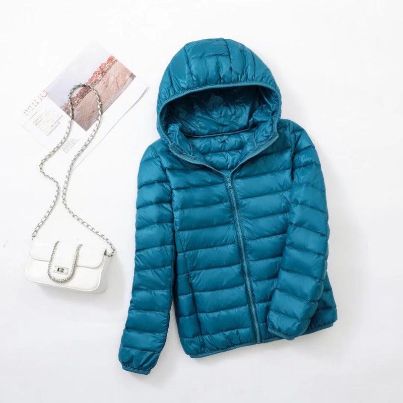 Jaqueta puffer feminina