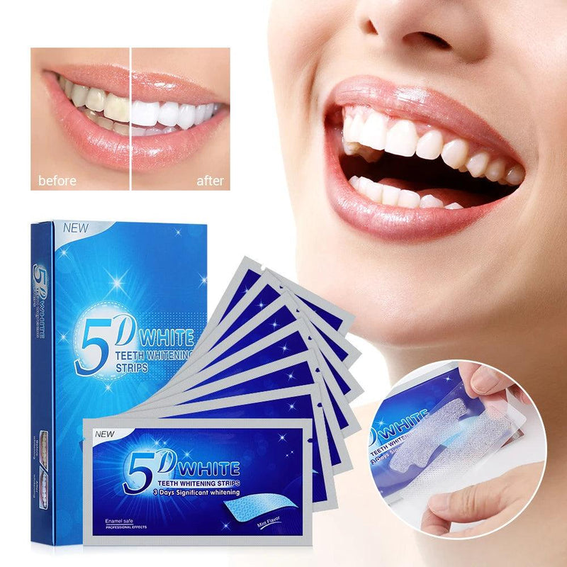 Adesivo clareador para os dentes 5D